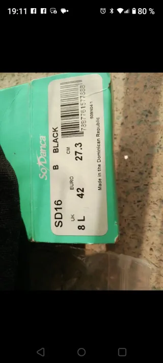 Zapatillas Ballet Sodanca T 42 Nuevas