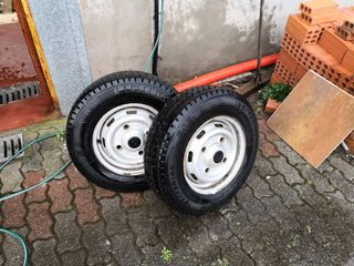 Juego de ruedas Renault trafic antigua