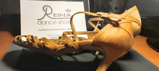 Zapatos de baile REINA Flex Tan T40