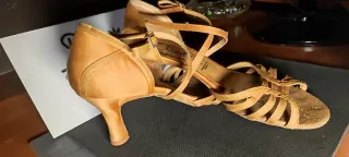 Zapatos de baile REINA Flex Tan T40