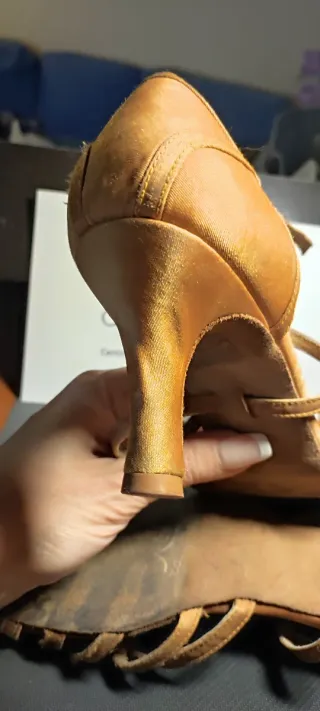 Zapatos de baile REINA Flex Tan T40