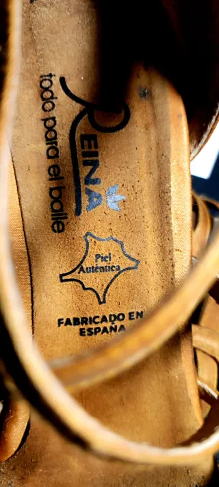 Zapatos de baile REINA Flex Tan T40