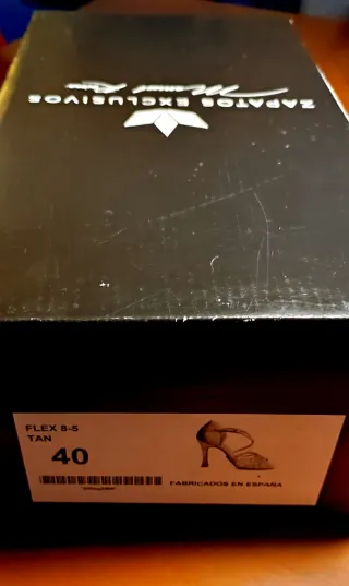 Zapatos de baile REINA Flex Tan T40