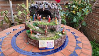 Presepe artigianale completo