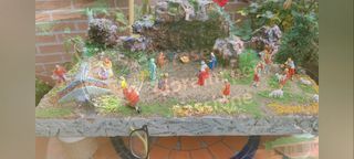 Presepe artigianale completo