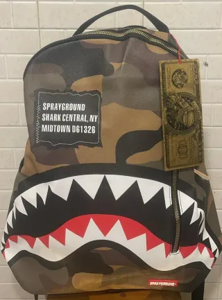 Zaino Sprayground Grigio Nuovo