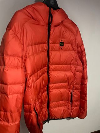 Giacca Blauer Arancione Imbottita