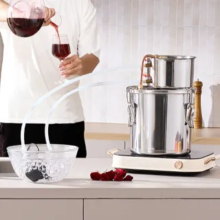 Distillatore di Alcool 11 L Acciaio Inossidabile