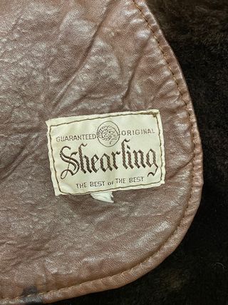Montone lungo Shearling vintage