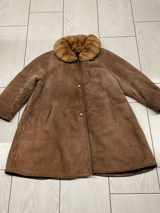 Montone lungo Shearling vintage