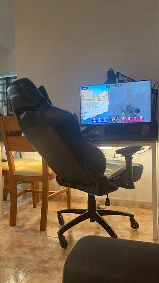 Silla Gaming Newskill Negra y Azul