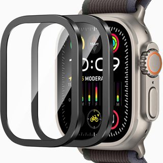 ZZDZZ [2 Pezzi Protettore Schermo Compatibile con Apple Watch Ultra 49mm]