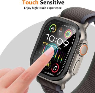 ZZDZZ [2 Pezzi Protettore Schermo Compatibile con Apple Watch Ultra 49mm]