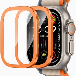 ZZDZZ [2 Pezzi Protettore Schermo Compatibile con Apple Watch Ultra 49mm]