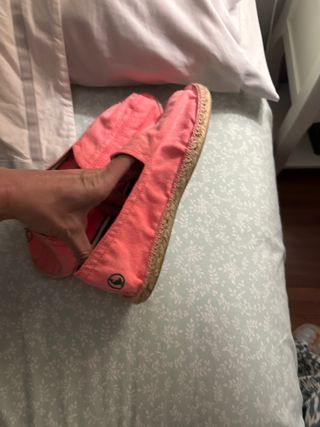 Alpargatas El Ganso Coral Talla 42