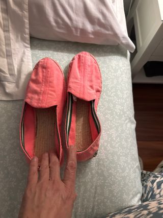 Alpargatas El Ganso Coral Talla 42