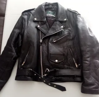 Chaqueta de Piel Alpaca Leather Hombre Talla M