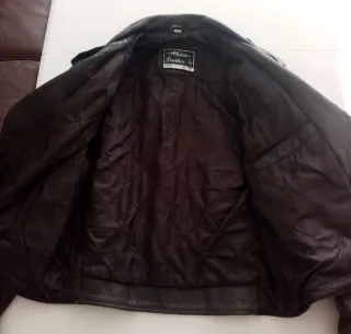 Chaqueta de Piel Alpaca Leather Hombre Talla M