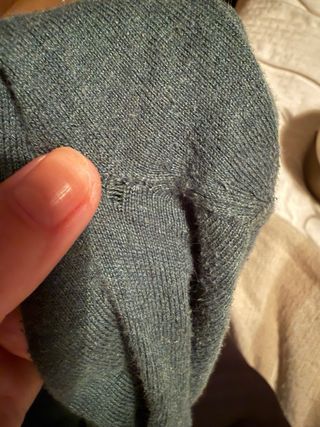 Jersey cuello alto verde Massimo Dutti Talla M.