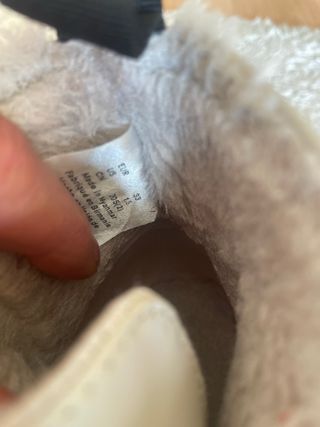 Botas niña talla 33