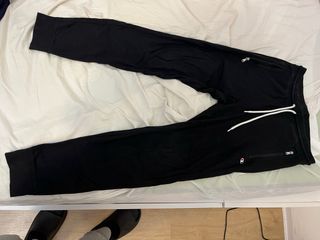 Pantalón Champion Negro Cremallera