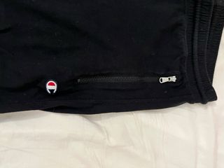 Pantalón Champion Negro Cremallera