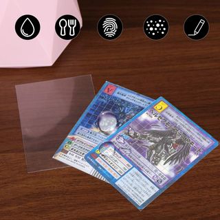 Homgaty 300 Pcs Protege Carte Pochette Carte Indiv