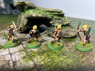 Elfos Silvanos Metal Warhammer 1992