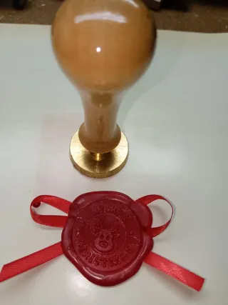 Sigillo Ceralacca Natale con Renna