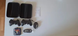 Consola Arcade con 2 Mandos y Estuche