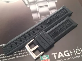 Lote 2 Correas TAG Heuer 20mm Negras