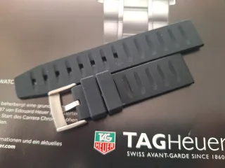 Lote 2 Correas TAG Heuer 20mm Negras