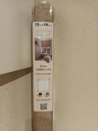 Tenda a rullo Caleta Lino 135x230cm