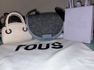 Bolso Tous Beige y Gris