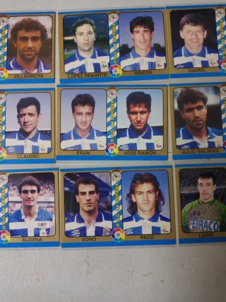 Pack cromos R.C.D. La Coruña