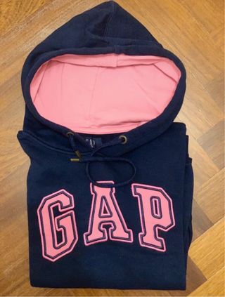 Sudadera GAP niña azul y rosa