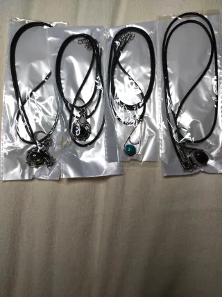 Colgantes de Plata y gemas naturales