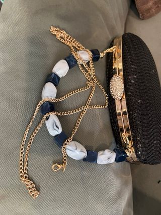 Bolso de fiesta Volum negro