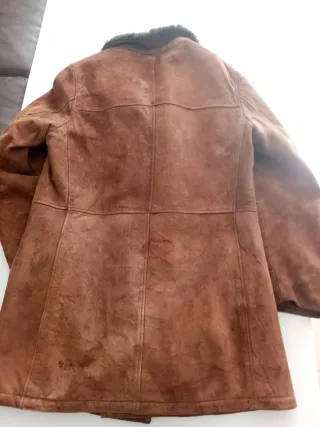 Chaquetón piel vuelta hombre talla M