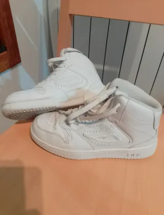 Tenis Fila Botín Blancos