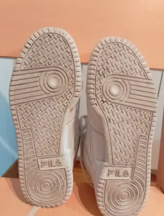 Tenis Fila Botín Blancos