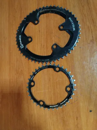Platos Ovalados Rotor Q-Rings Bici