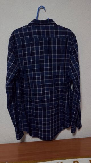 Camisa de cuadros Zara Man Talla 42