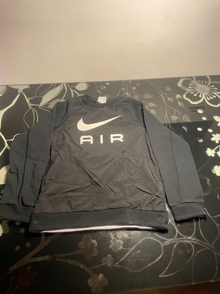 Sudadera Nike Air Niño Negra