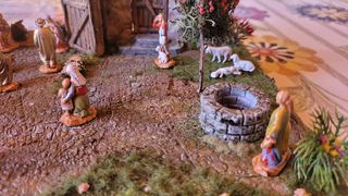 Presepe artigianale fatto a mano