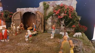 Presepe artigianale fatto a mano