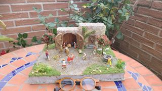 Presepe artigianale fatto a mano