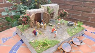 Presepe artigianale fatto a mano