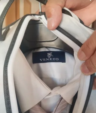 Traje Negro Hombre Talla 38/40 (Un Uso)