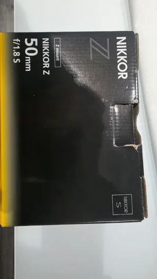 Objetivo Nikkor Z 50mm f/1.8 S Montura Nikon Z